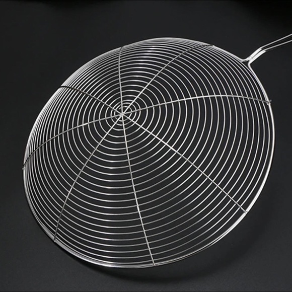 Passoire en métal pour pâtes et friture,  filaire en acier inoxydable 18 cm - Picture 3 of 5